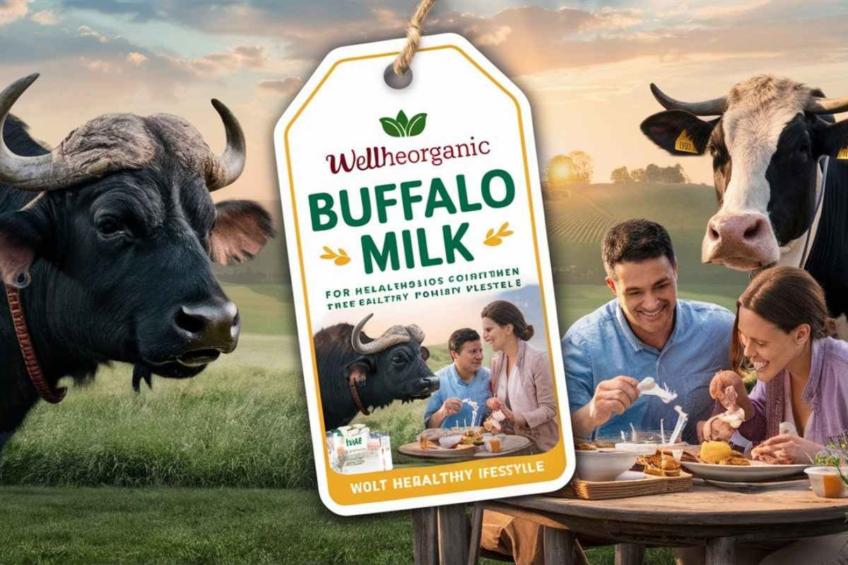 Wellhealthorganic Buffalo Milk Tag